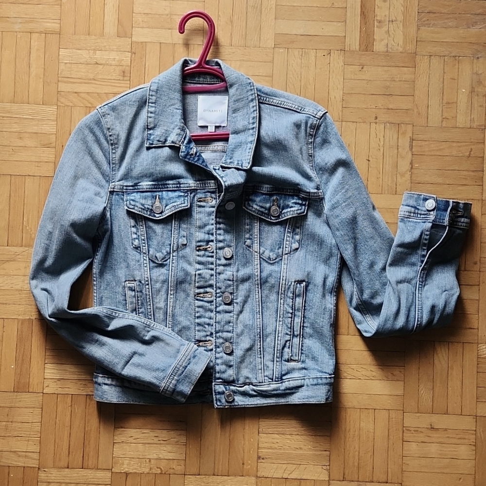 Dynamite Light Blue Jean Jacket